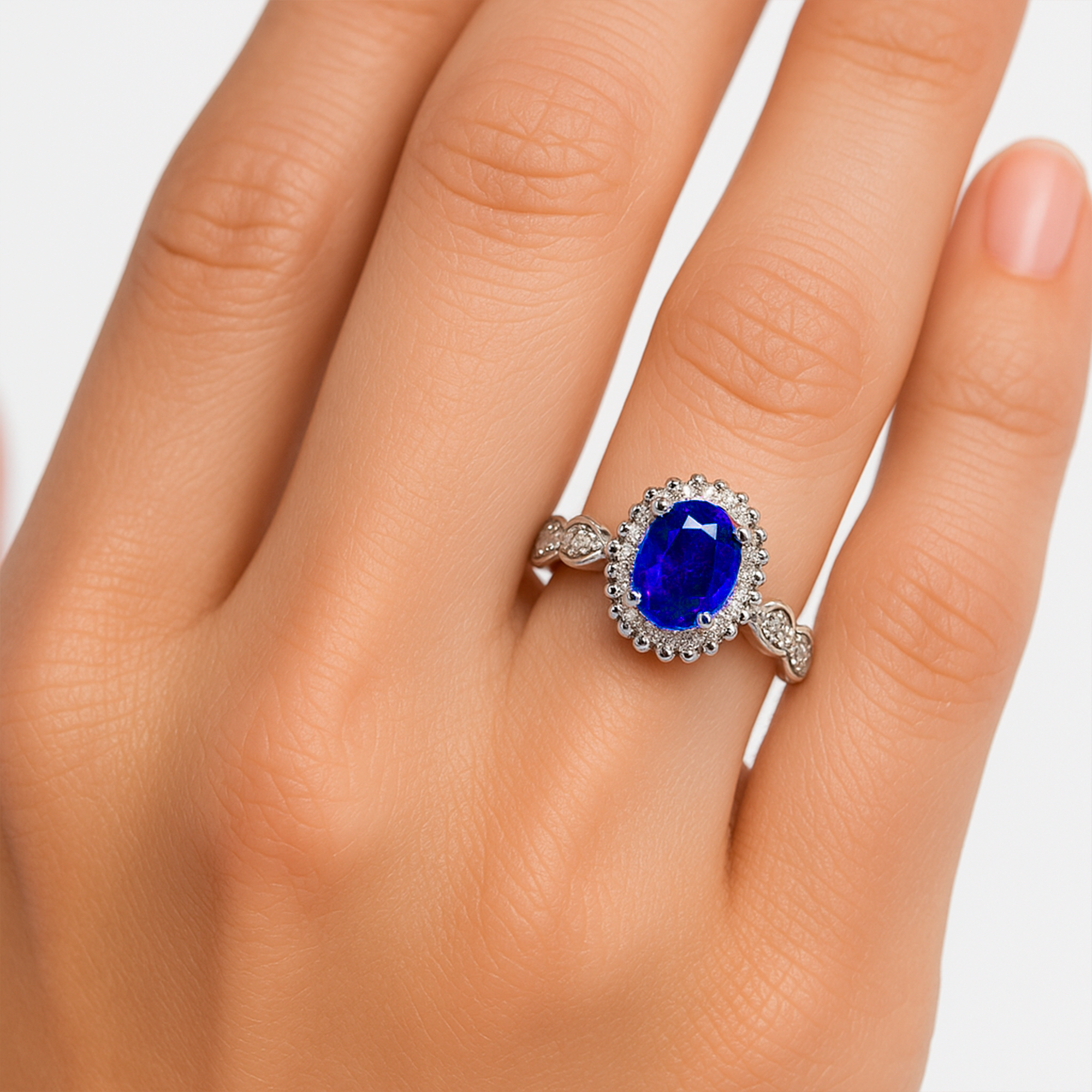 Anillo circonias Plata .925