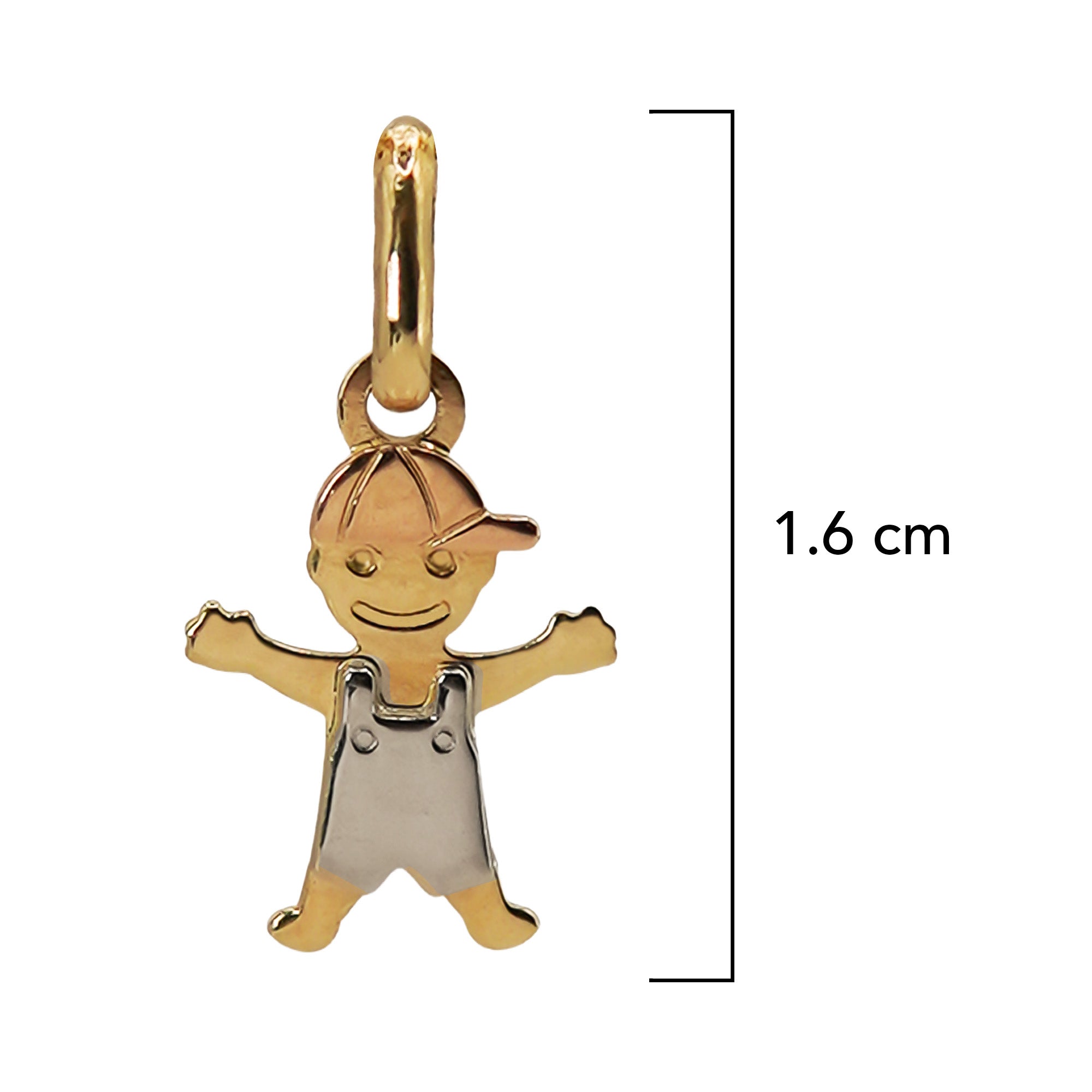 Dije de Niño con Gorra Oro 14K