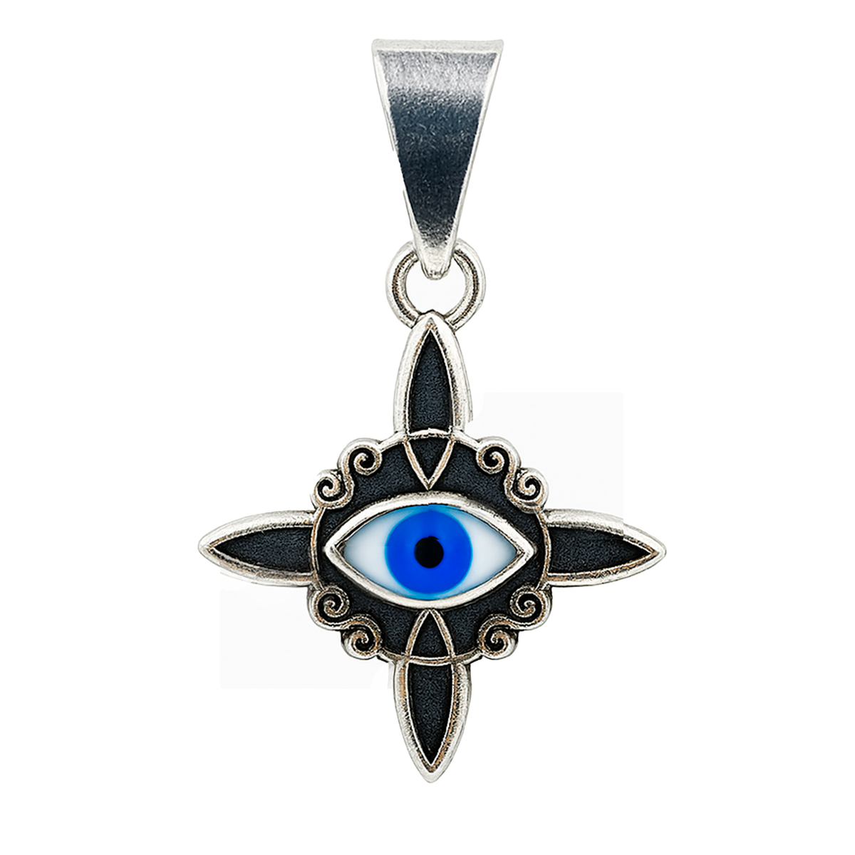 Dije nudo de bruja Plata .925