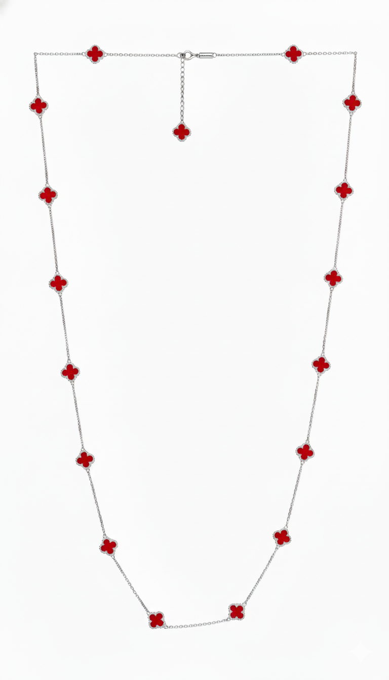 COLLAR INSPIRADO VAN PLATA .925