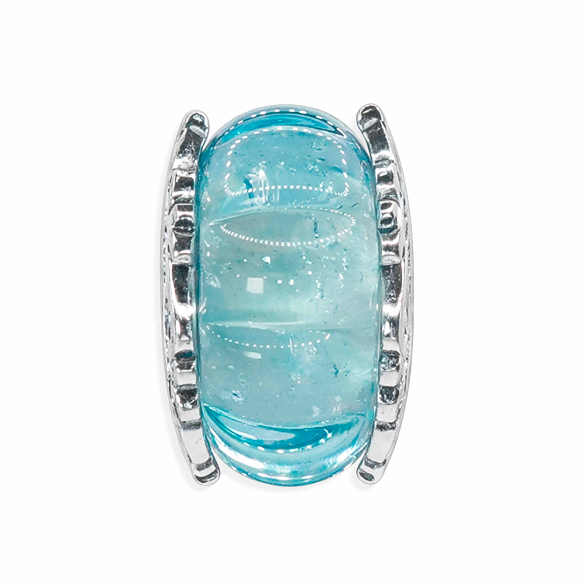 Charm Inspirado Pan 1:1 de Cristal Murano Cenicienta Plata .925
