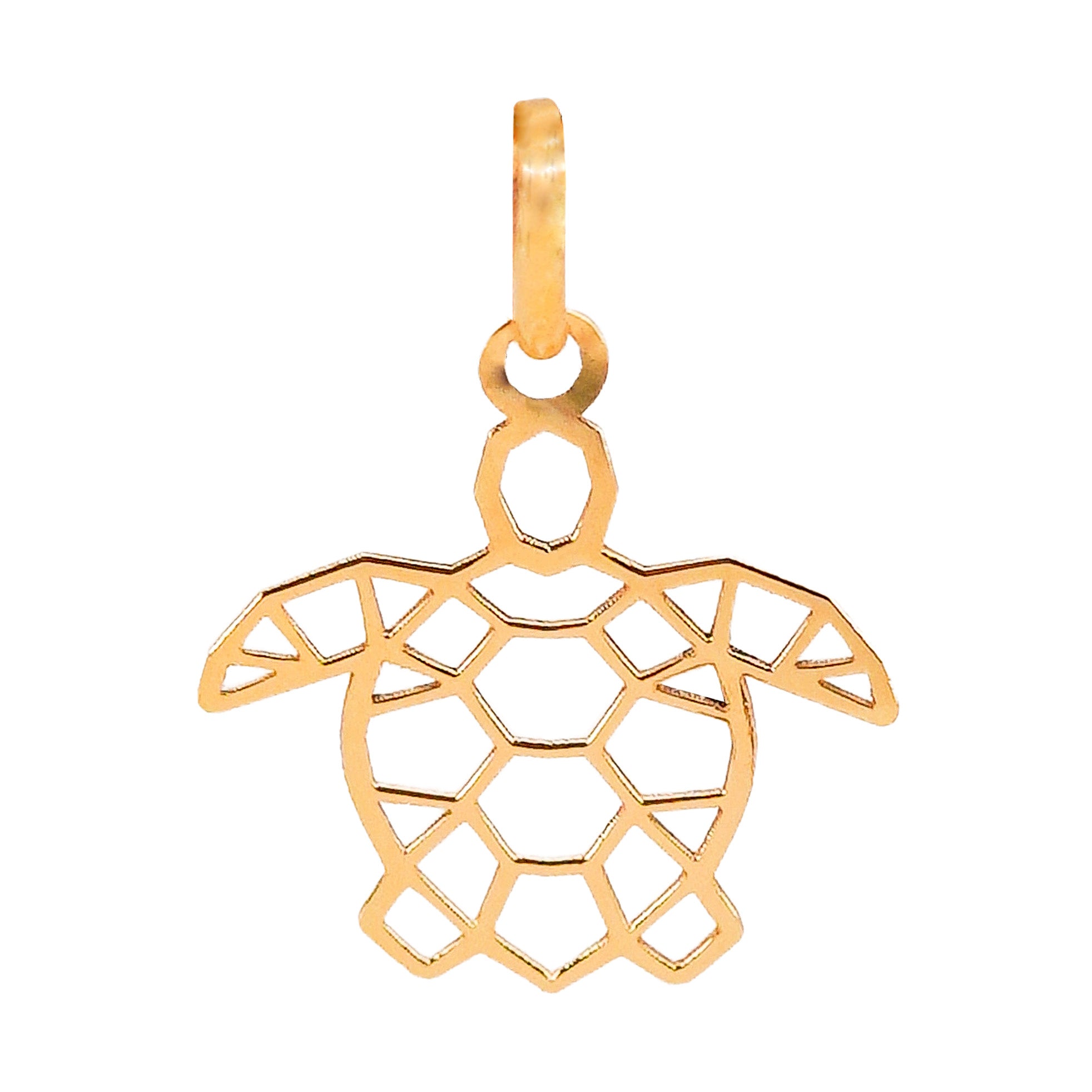 Dije Tortuga Calada Oro 14K