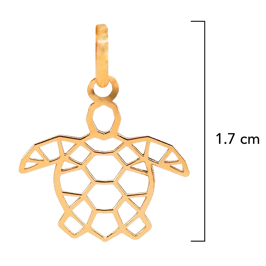 Dije Tortuga Calada Oro 14K