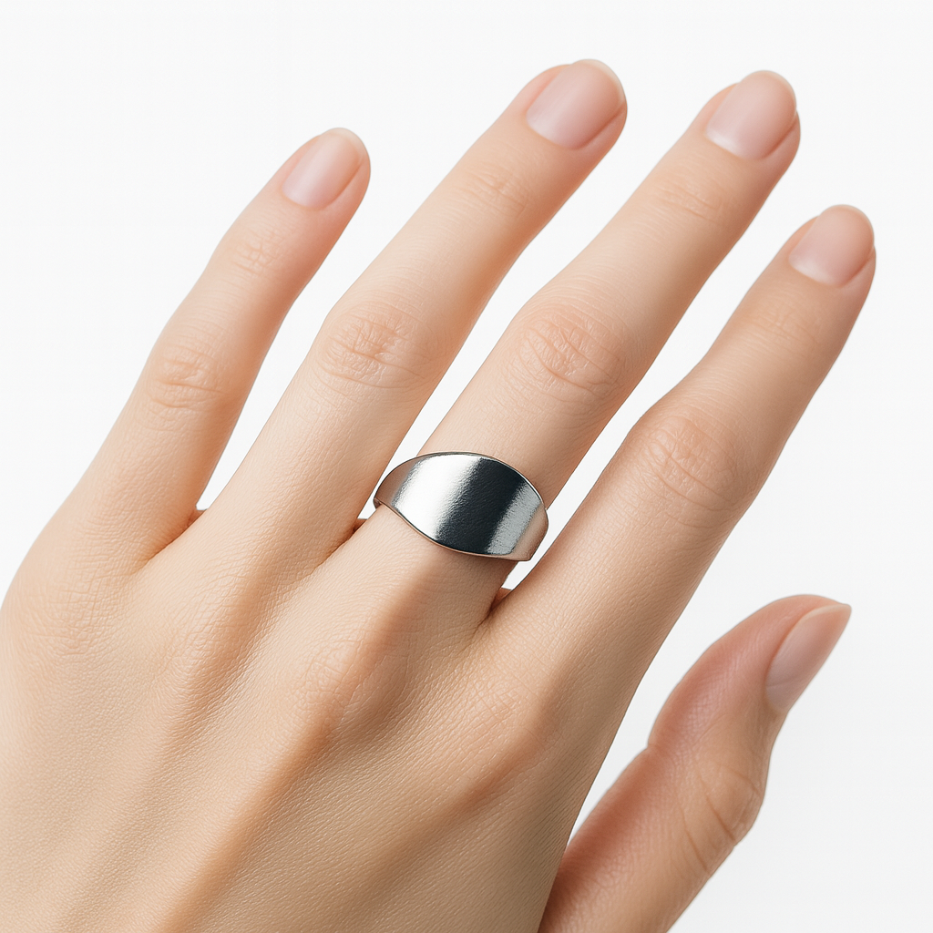 Anillo liso Plata .925