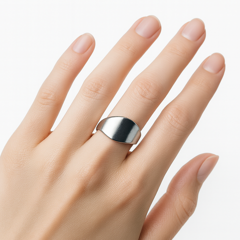 Anillo liso Plata .925