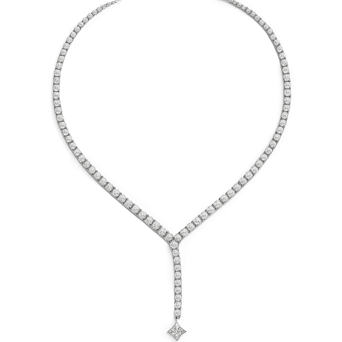 COLLAR CIRCONIA PLATA .925