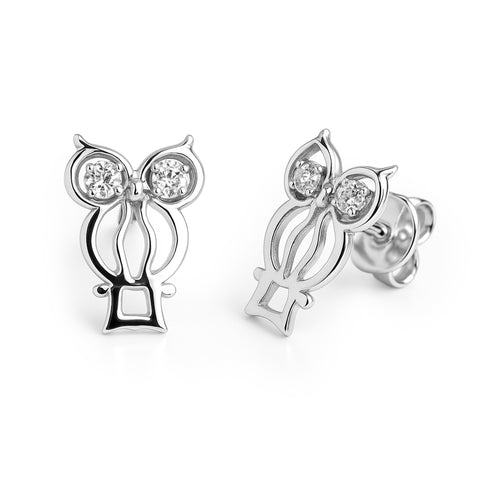 Broquel buho Plata .925