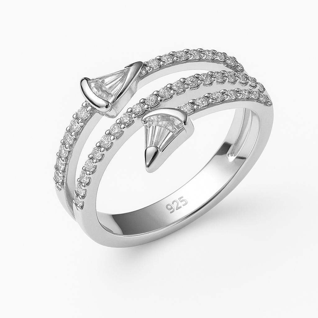 Anillo en espiral Plata .925