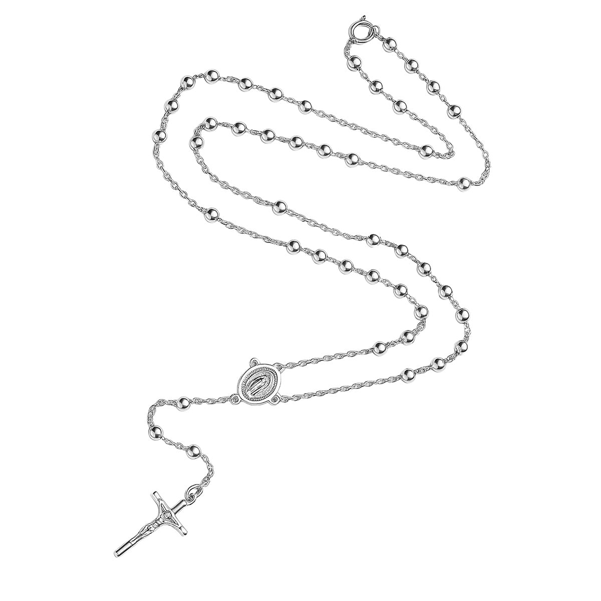 Rosario Virgen de Guadalupe Plata .925