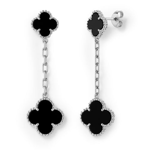Arete inspirado Van Plata .925
