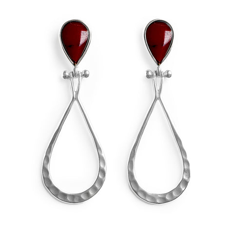 Arete largo Plata .925