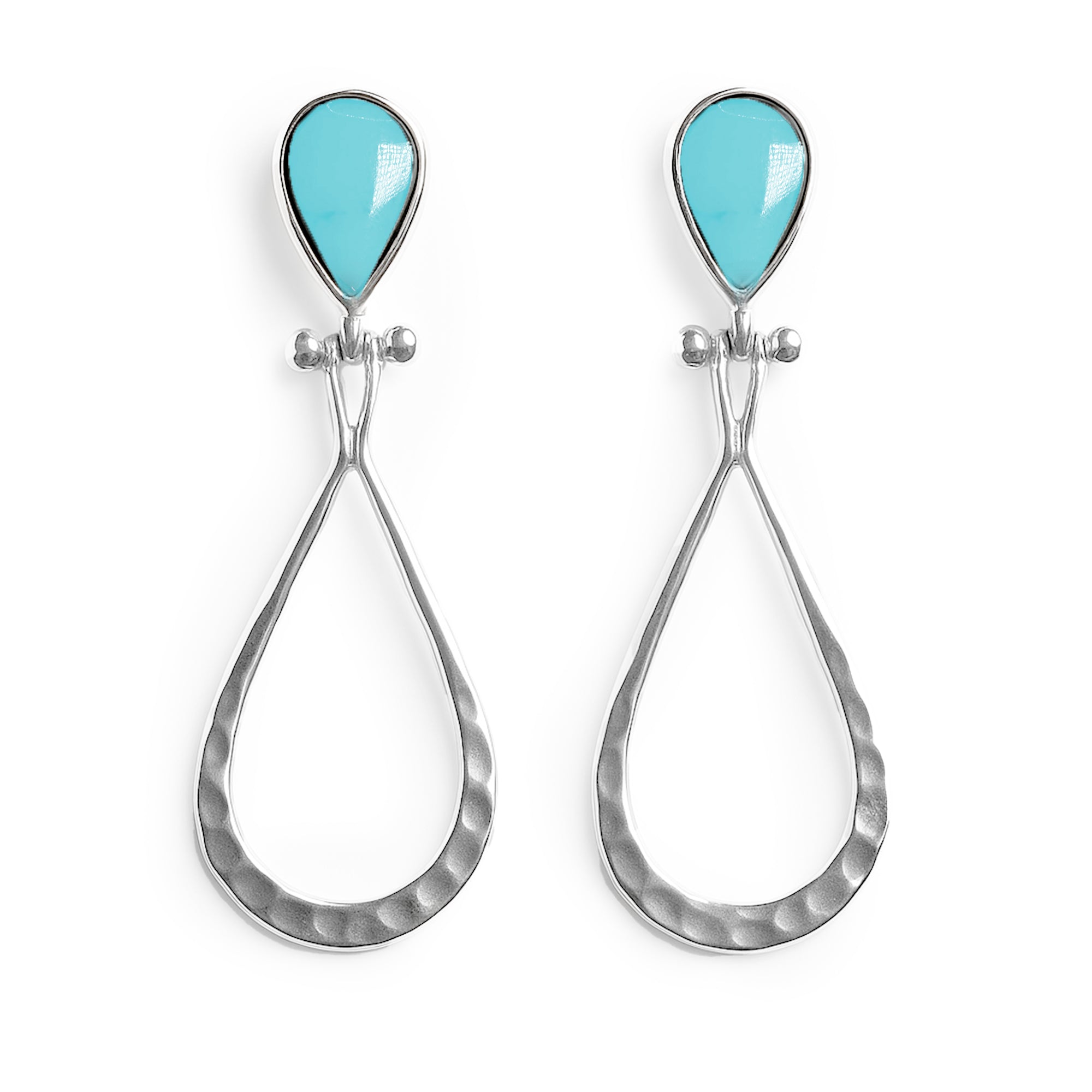 Arete largo Plata .925