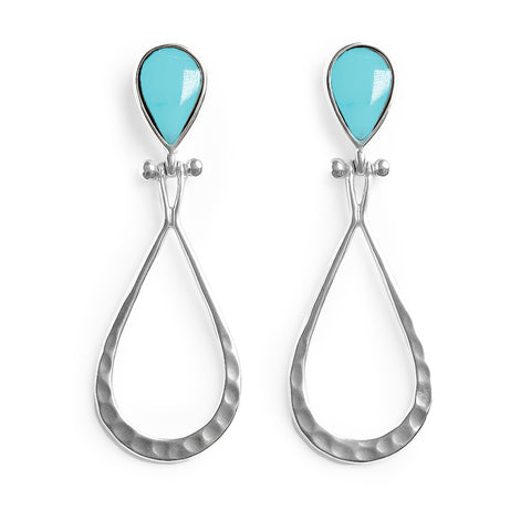 Arete largo Plata .925