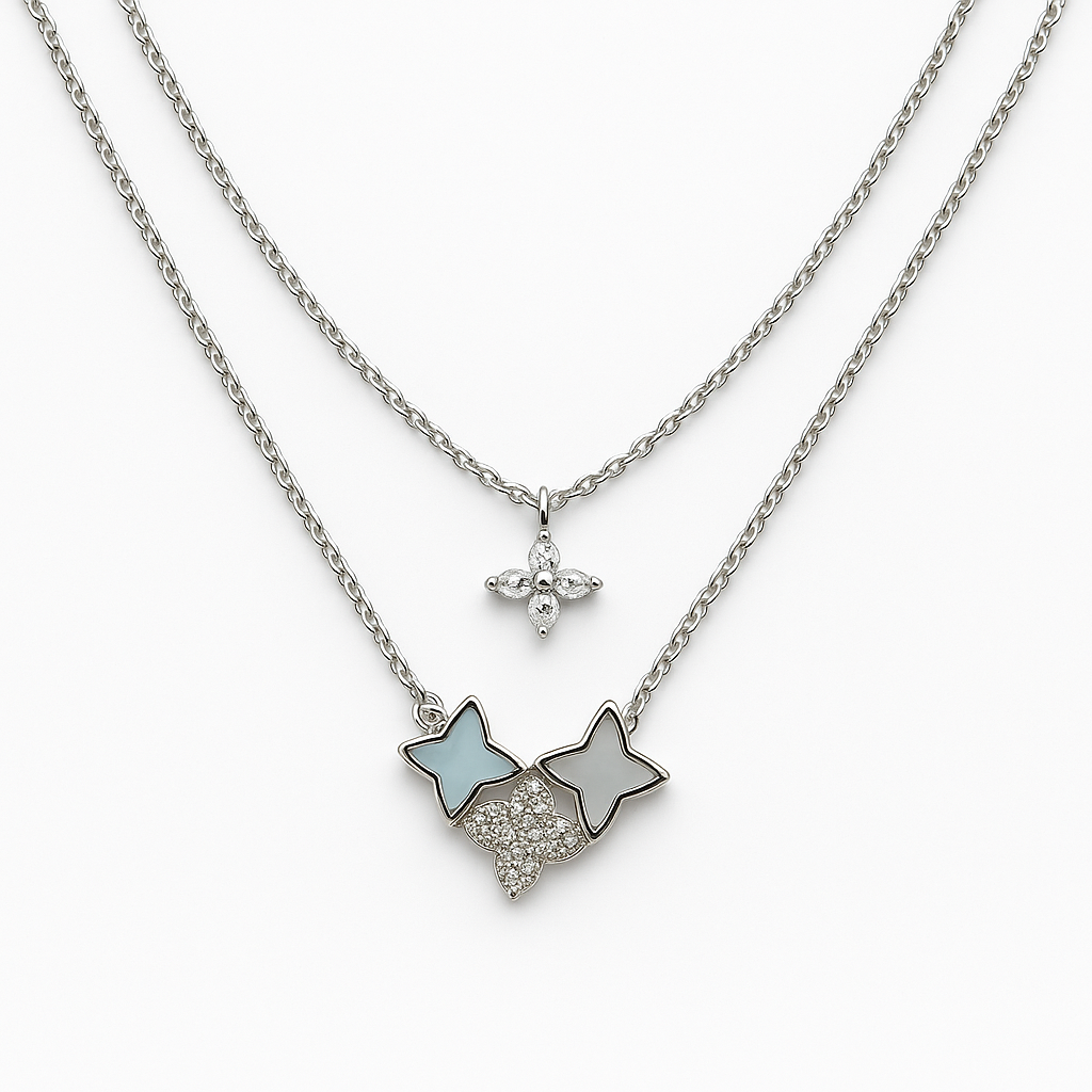 COLLAR LOUIS VUITTON PLATA .925