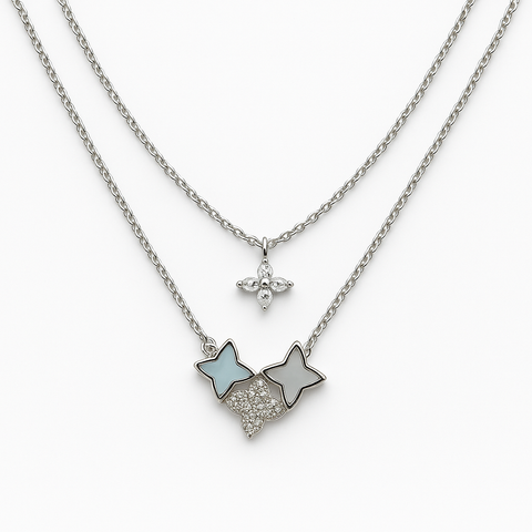 COLLAR LOUIS VUITTON PLATA .925