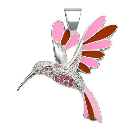 Dije colibri Plata .925