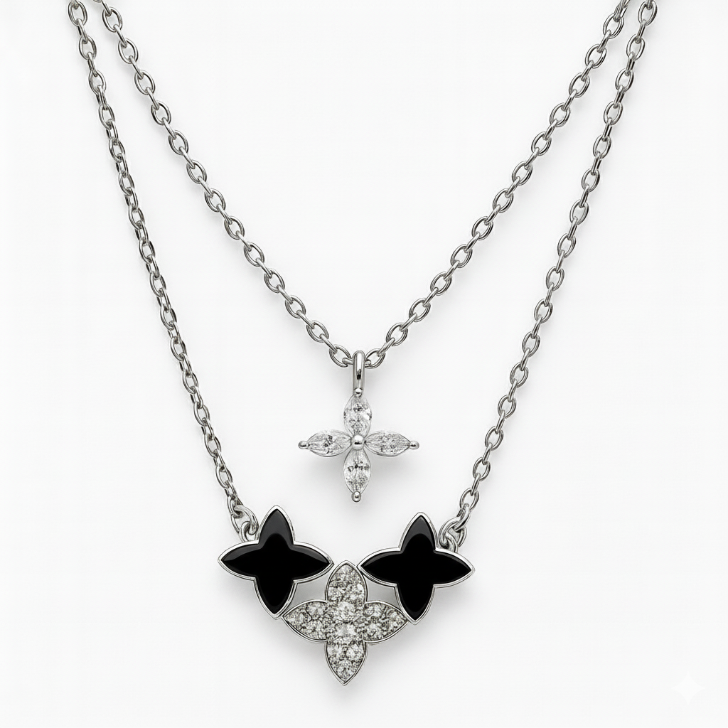 COLLAR LOUIS VUITTON PLATA .925