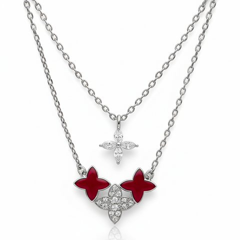 COLLAR LOUIS VUITTON PLATA .925