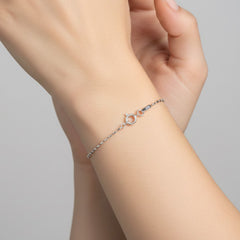 Pulsera Estilo Arroz Plata .925