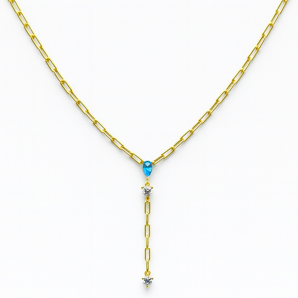 COLLAR OPALO PLATA .925
