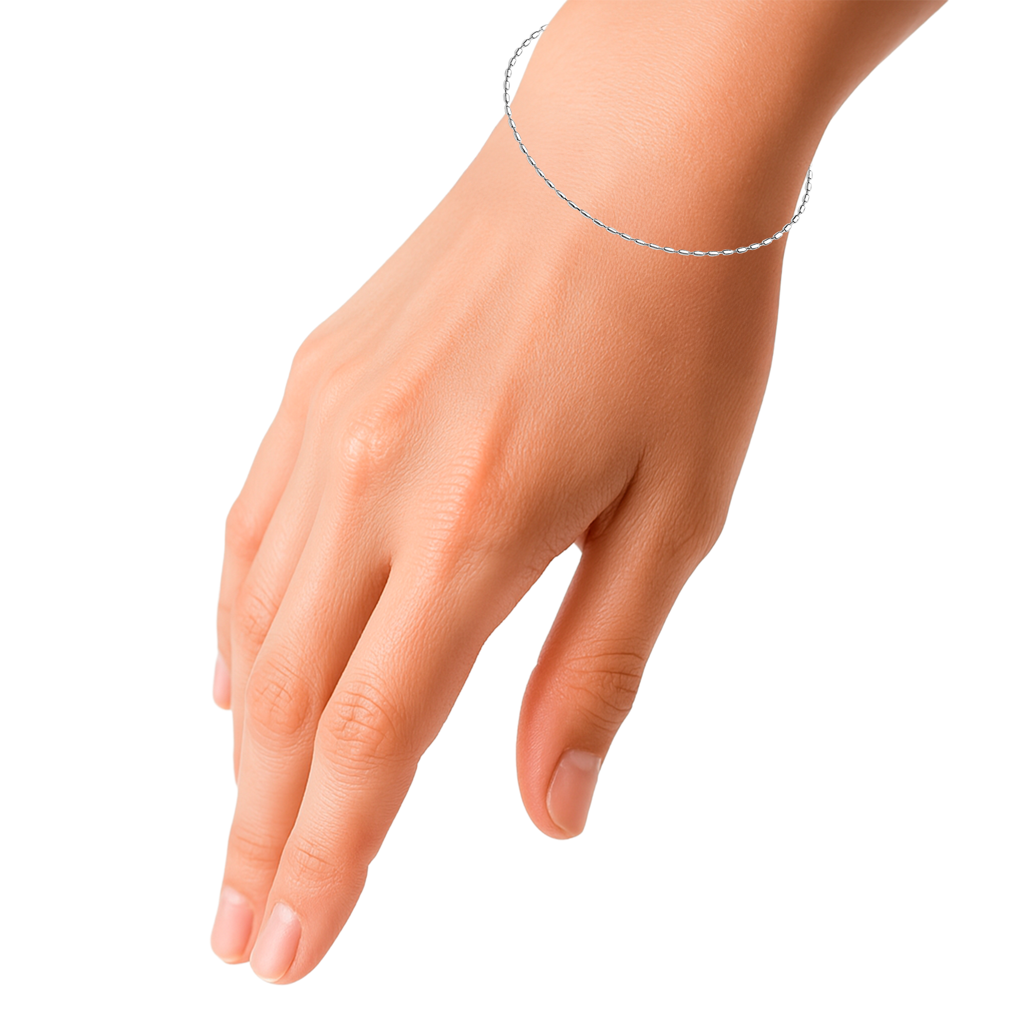 Pulsera arroz Plata .925