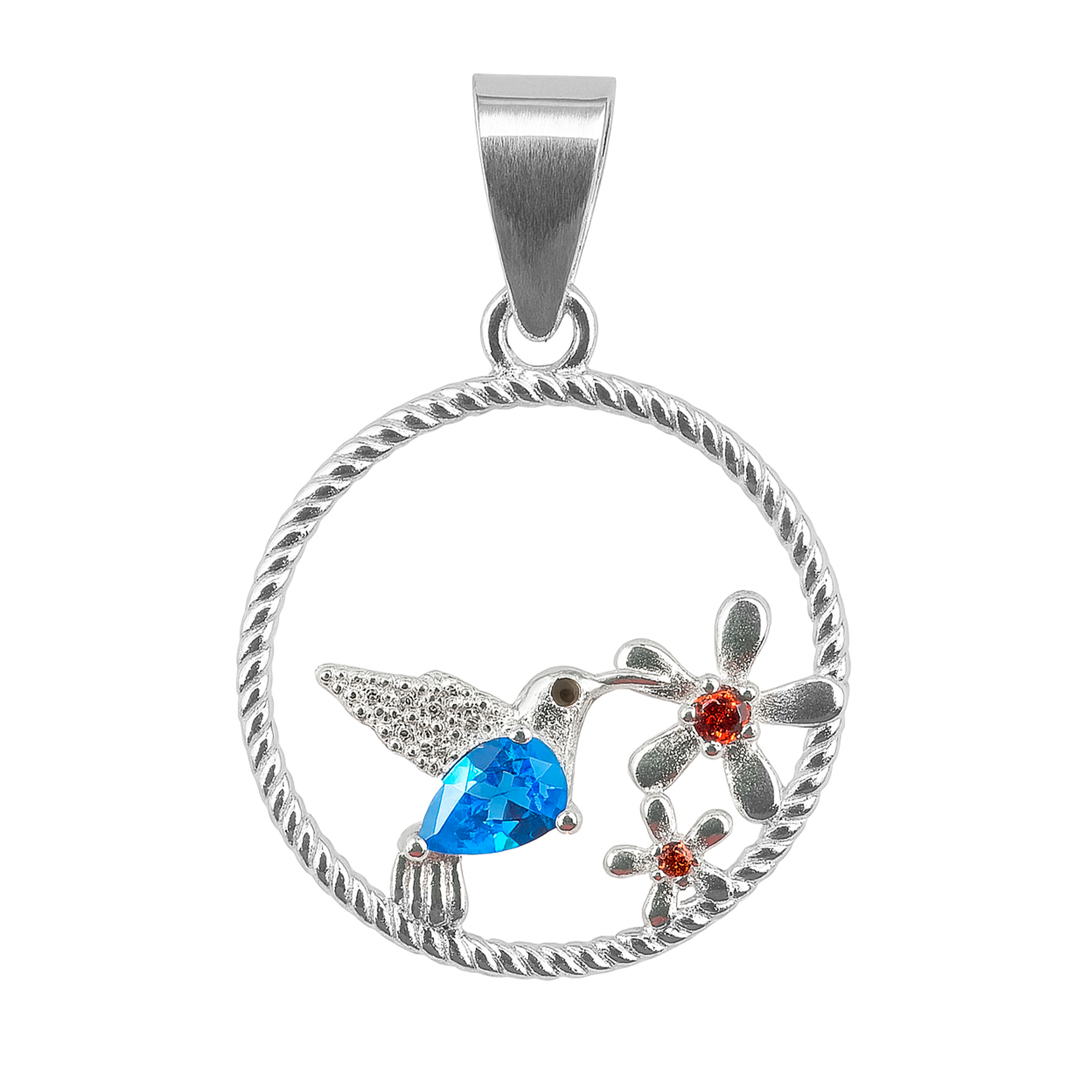 Dije colibri Plata .925