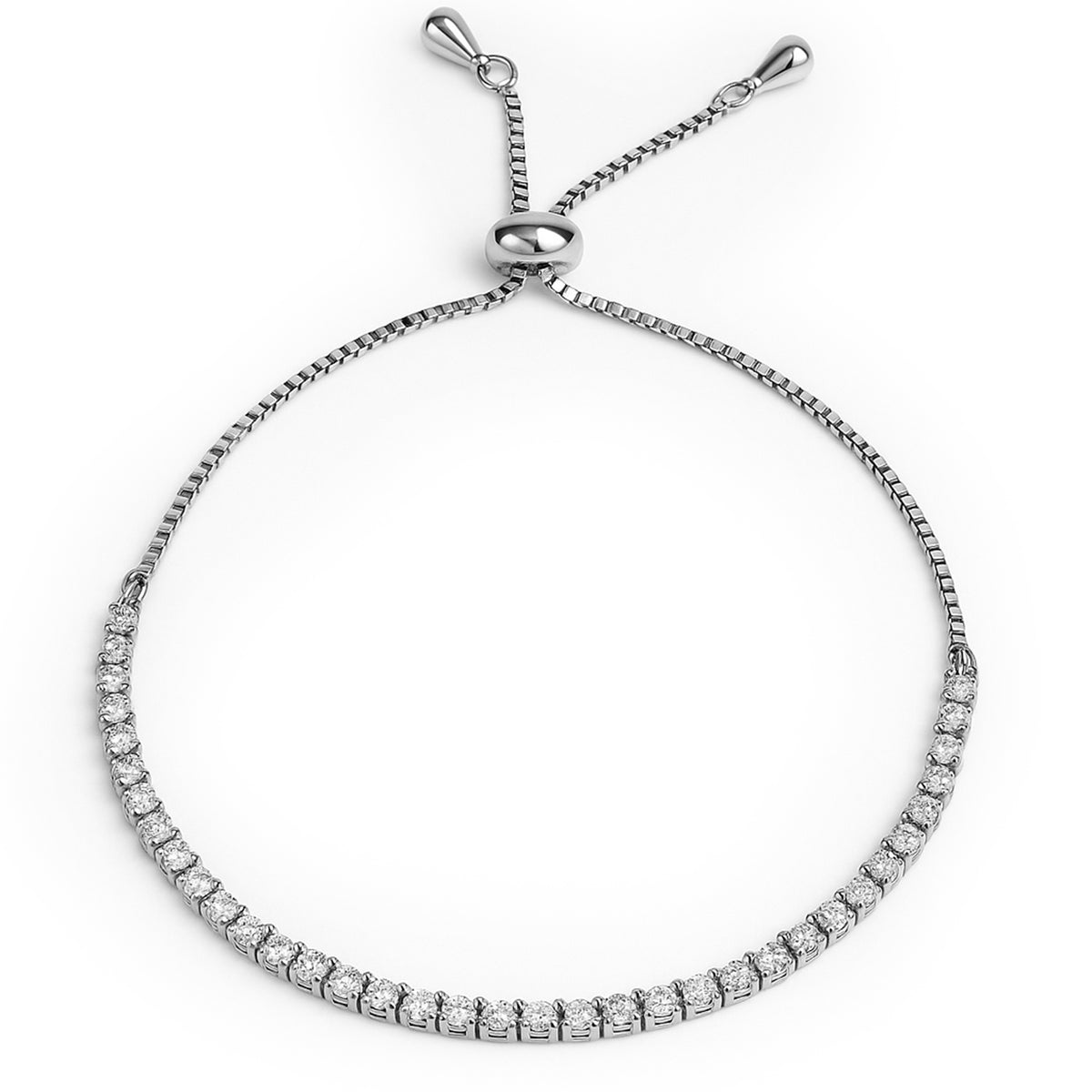 Pulsera circonia Plata .925