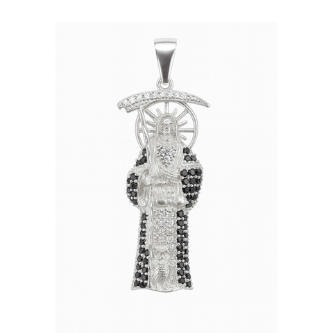 Dije Santa Muerte Plata .925