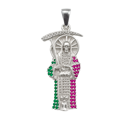 Dije Santa Muerte Plata .925