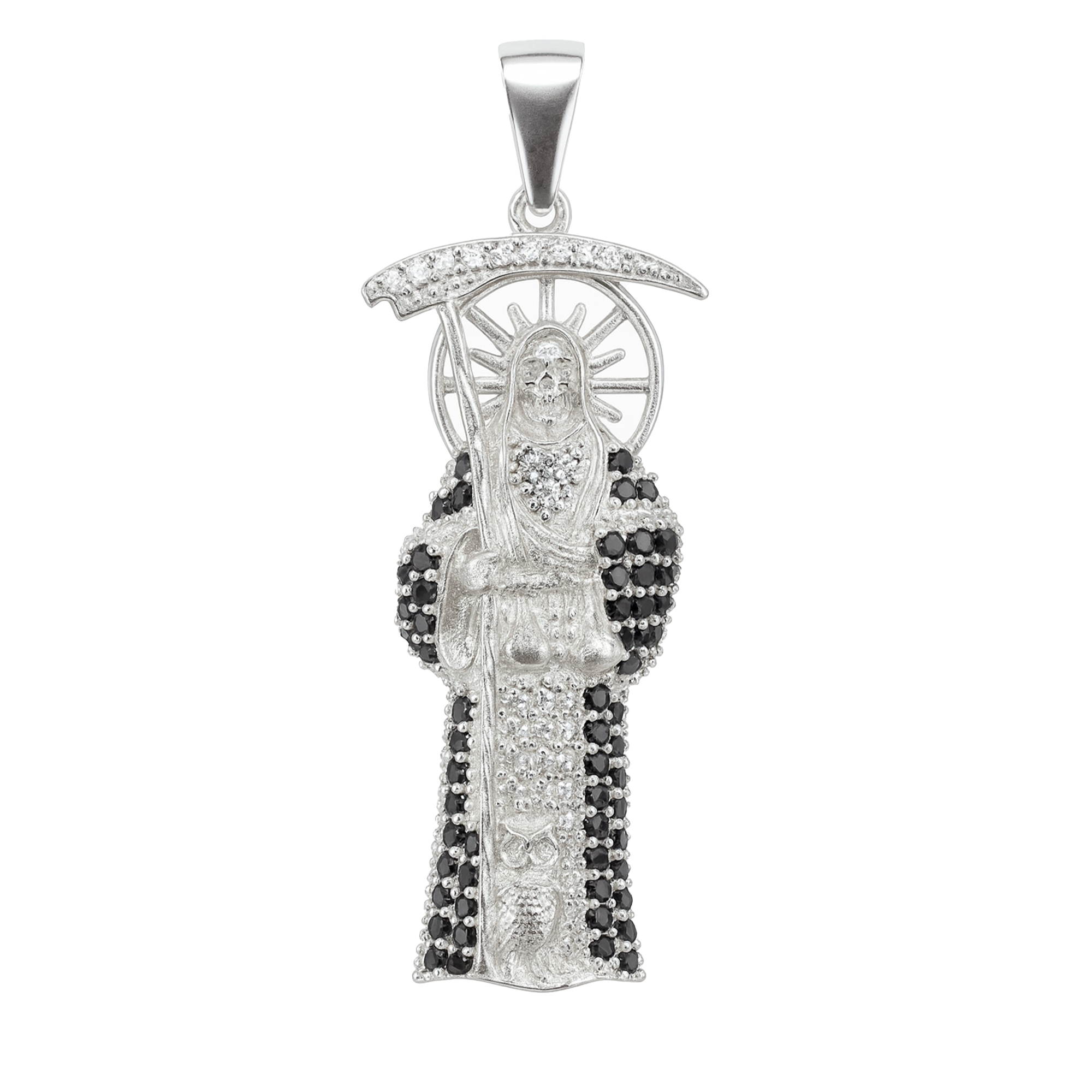 Dije Santa Muerte  Plata .925