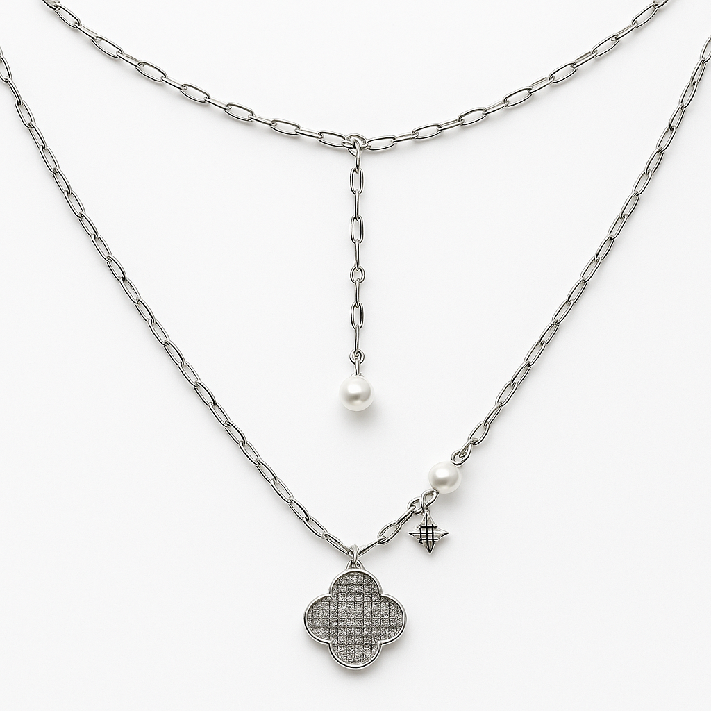 COLLAR VAN CLEEF PLATA .925