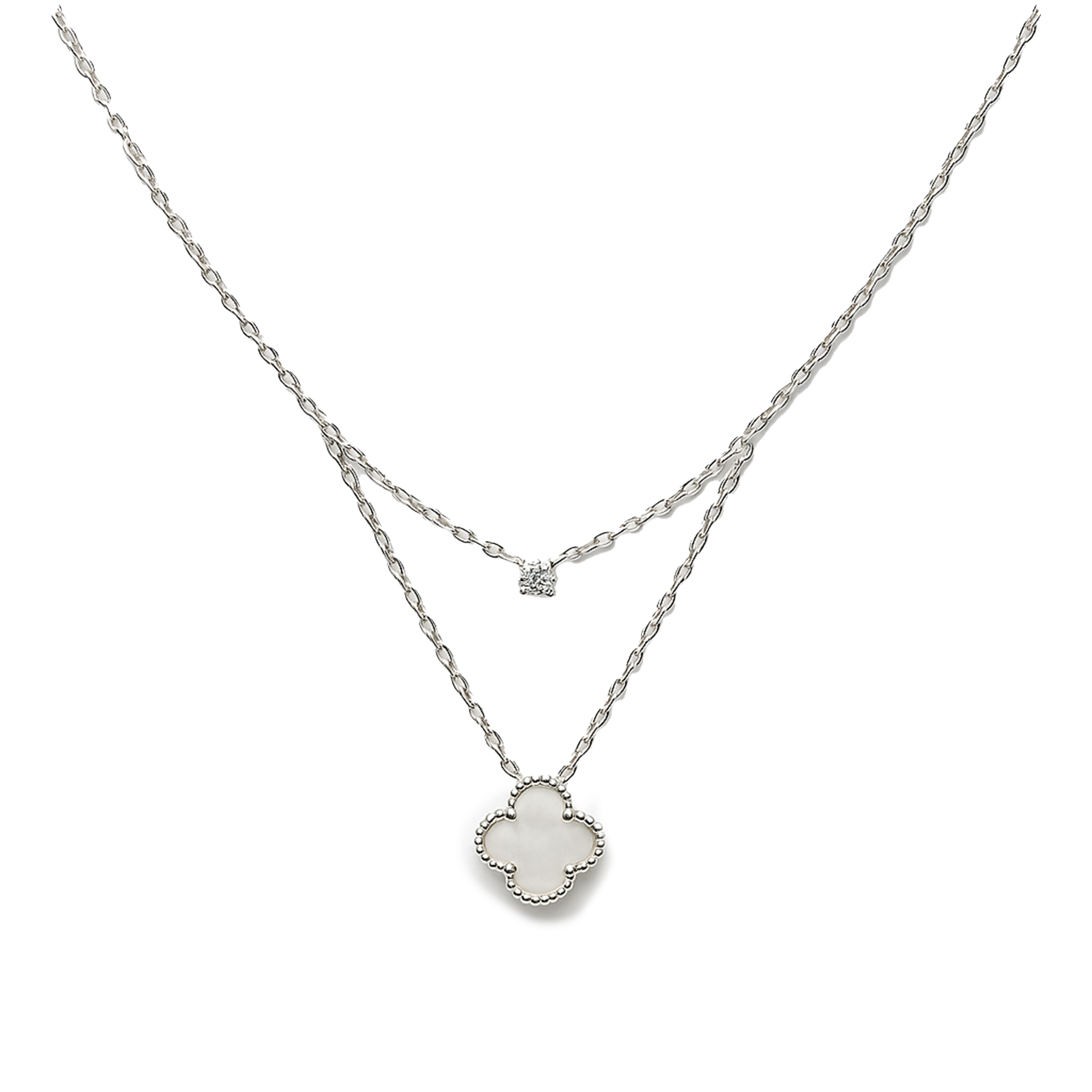 COLLAR VAN CLEEF PLATA .925