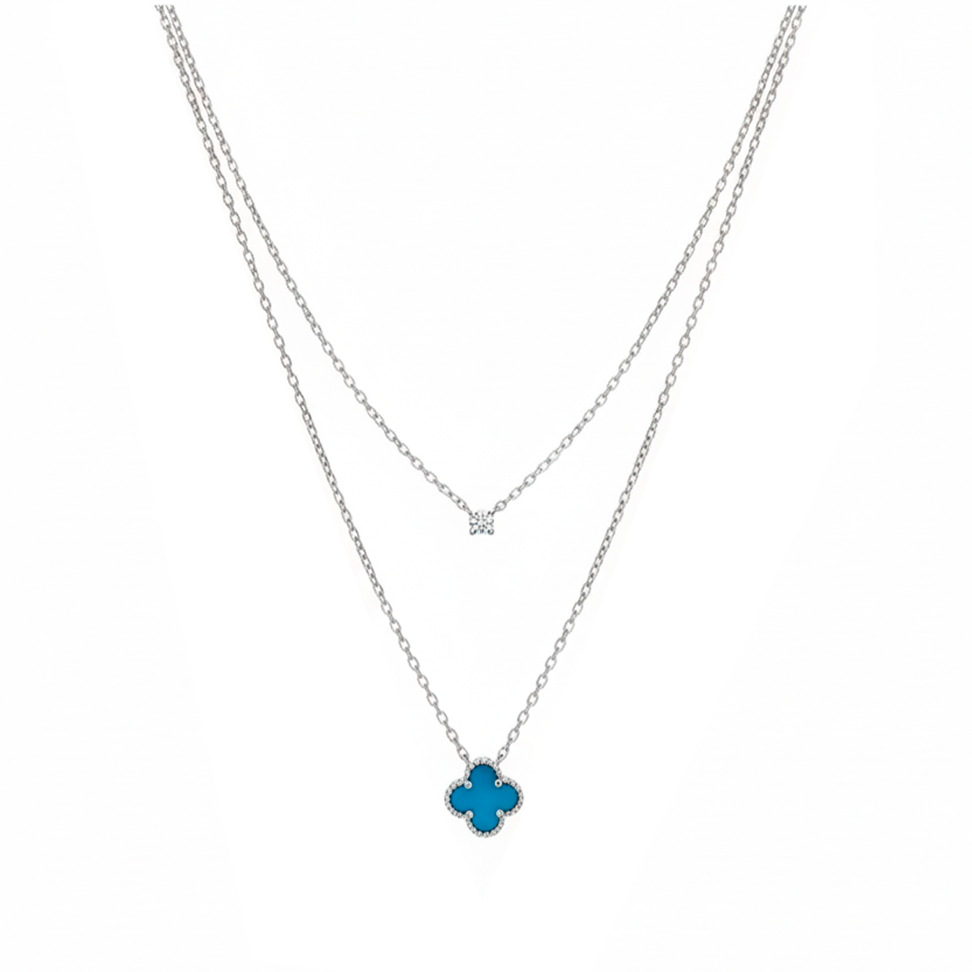 COLLAR VAN CLEEF PLATA .925