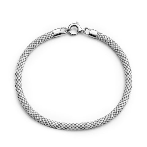 59 - Pulsera espuma Plata .925