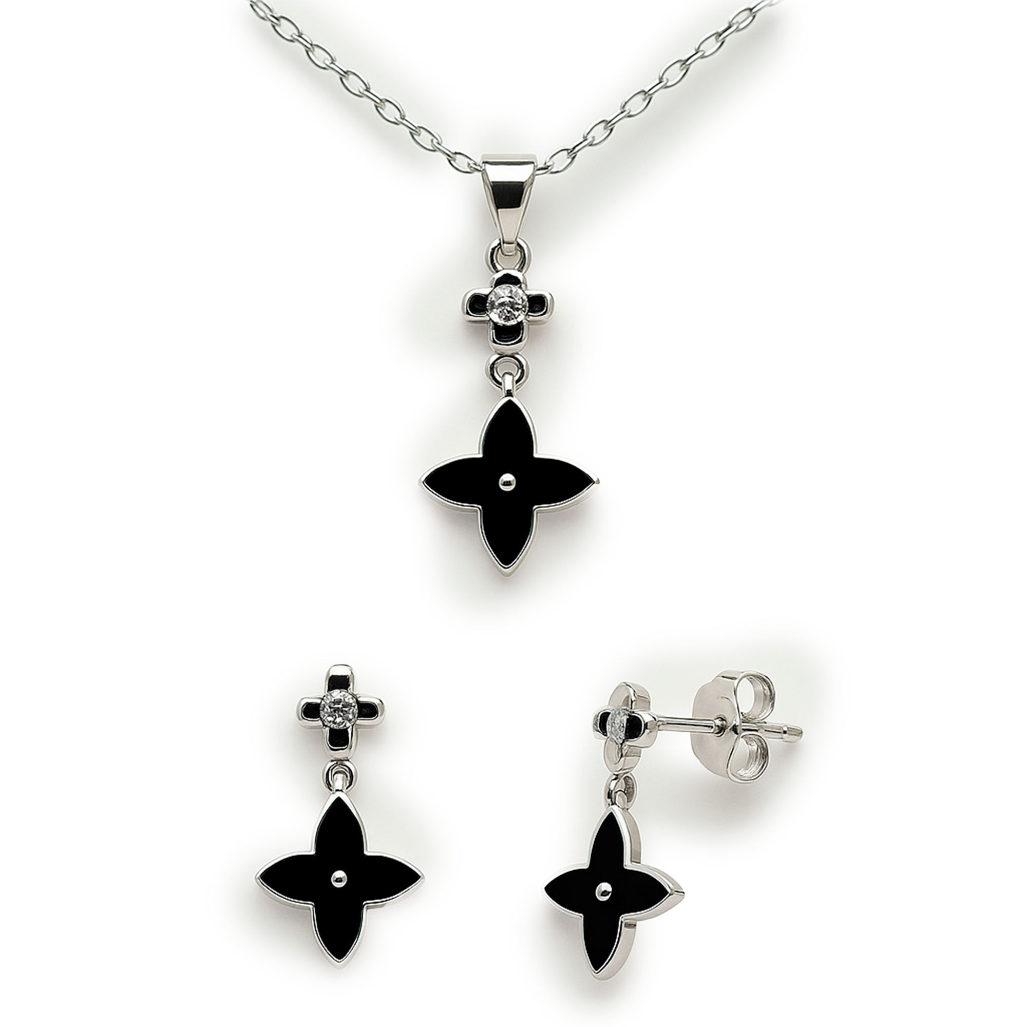 Set inspirado LV Plata .925