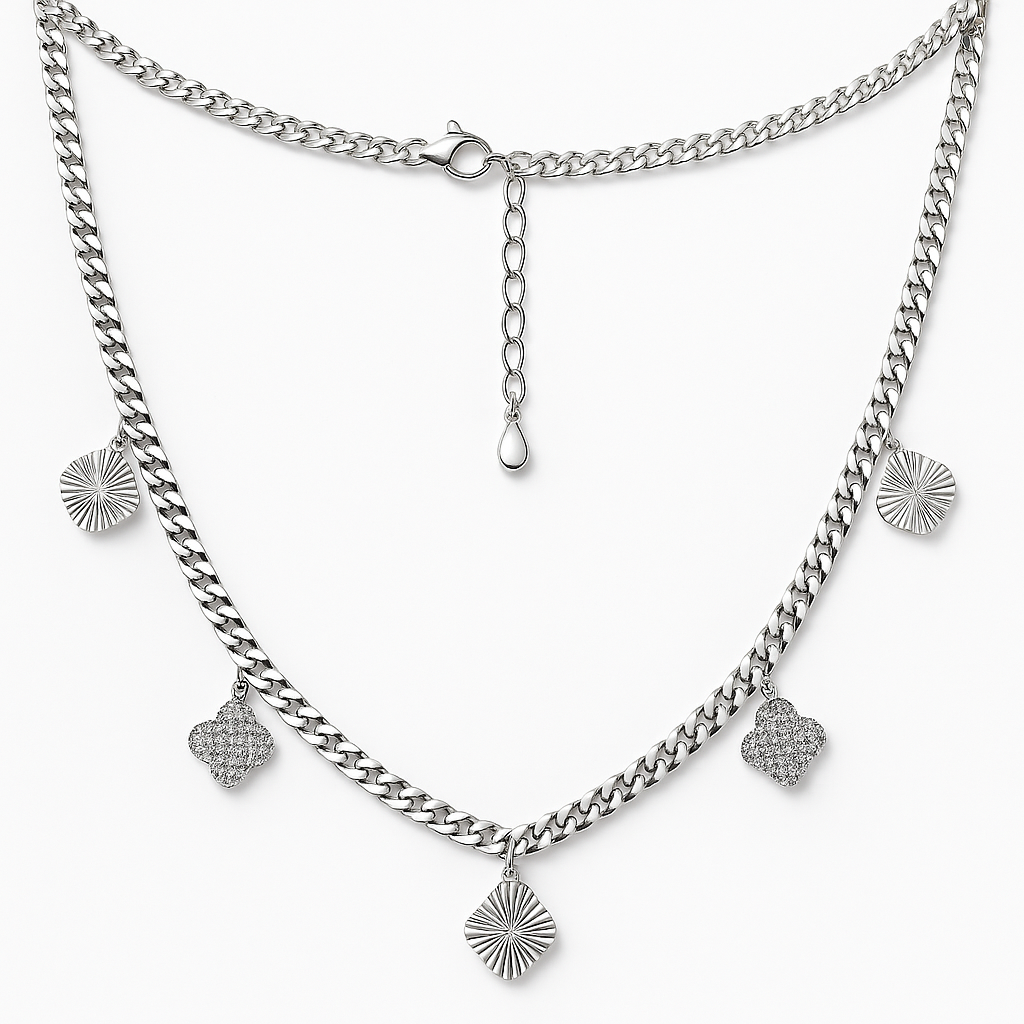 COLLAR VAN CLEEF PLATA .925
