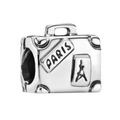 Charm Inspirado Pan 1:1 Maleta Plata .925