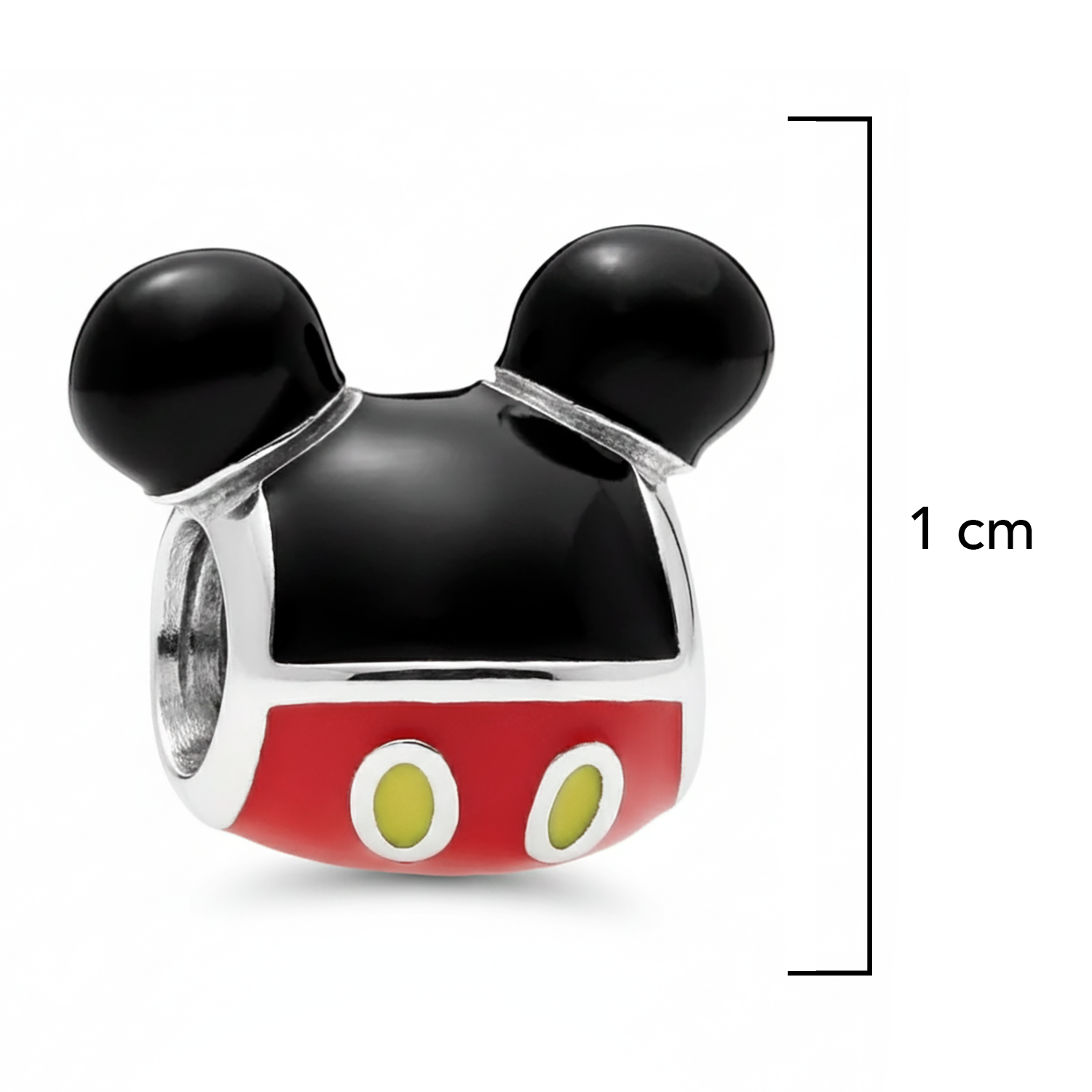 Charm Inspirado Pan 1:1 Mickey Plata .925