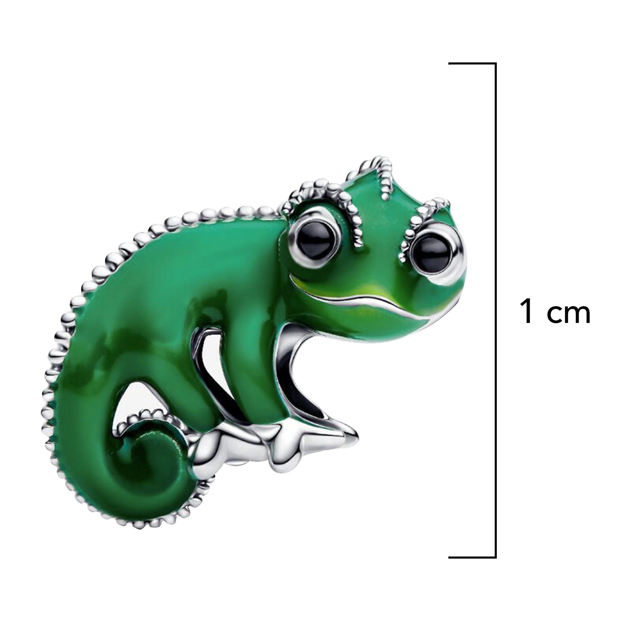 Charm Inspirado Pan 1:1 Pascal Enredados Plata .925