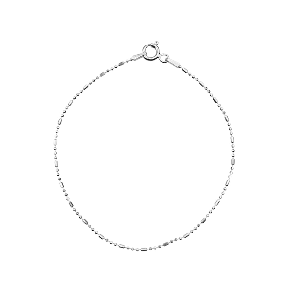 Pulsera Estilo Punto y Coma Plata .925