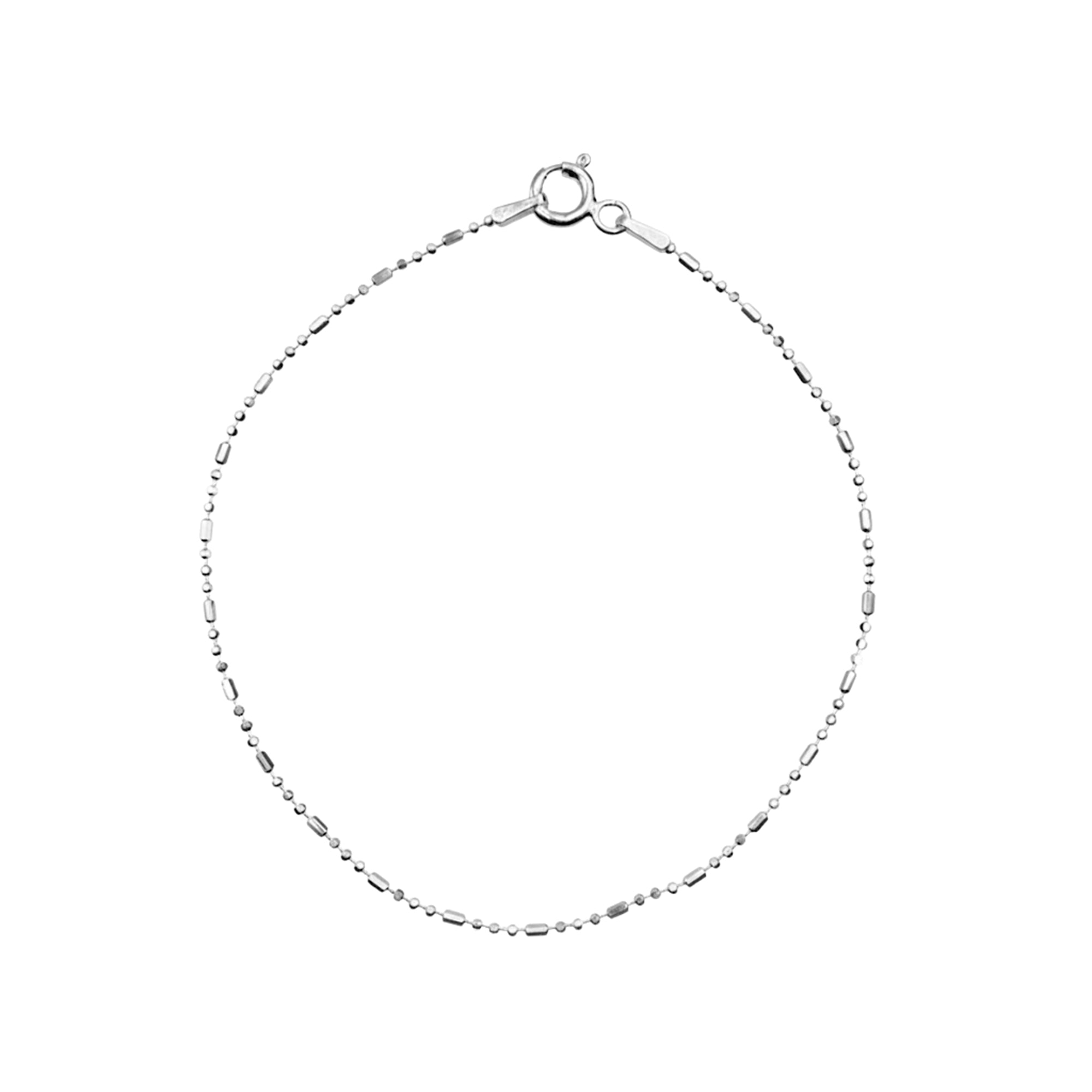 Pulsera Estilo Punto y Coma Plata .925