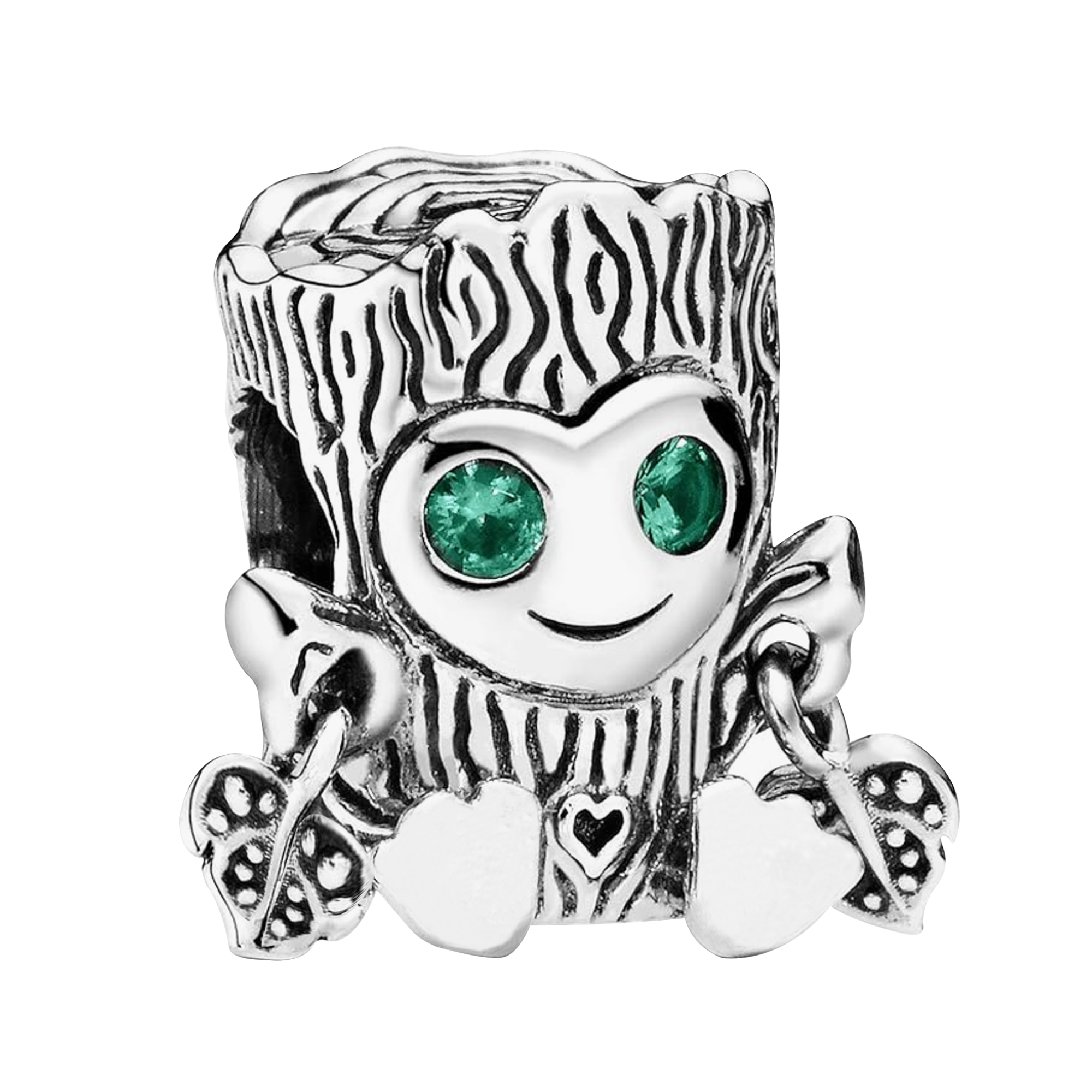 Charm Inspirado Pan 1:1 Sweet Tree Monster Plata .925