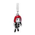 Charm Inspirado Pan 1:1 Viuda Negra Avengers Plata .925