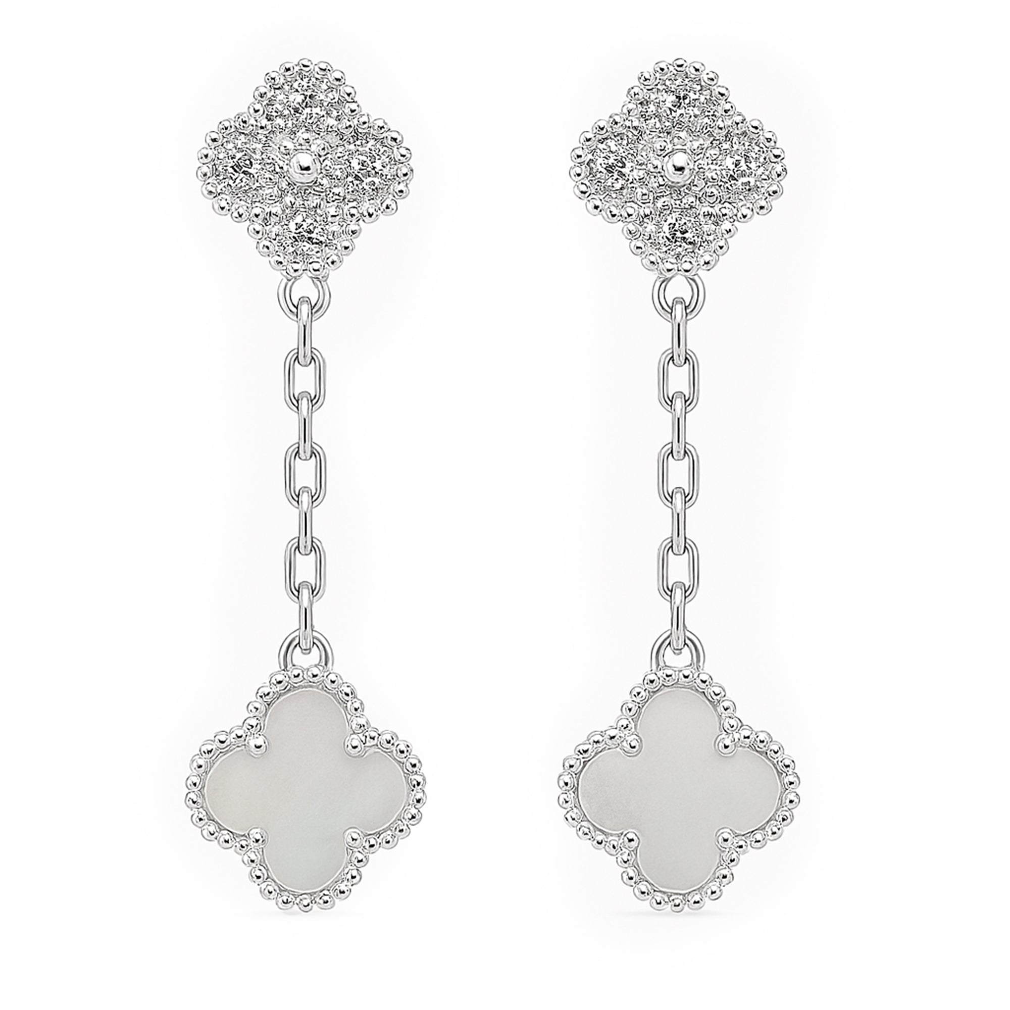 Arete inspirado Van Plata .925
