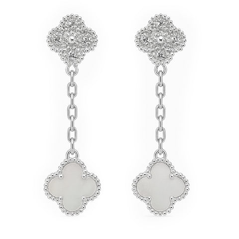 Arete inspirado Van Plata .925