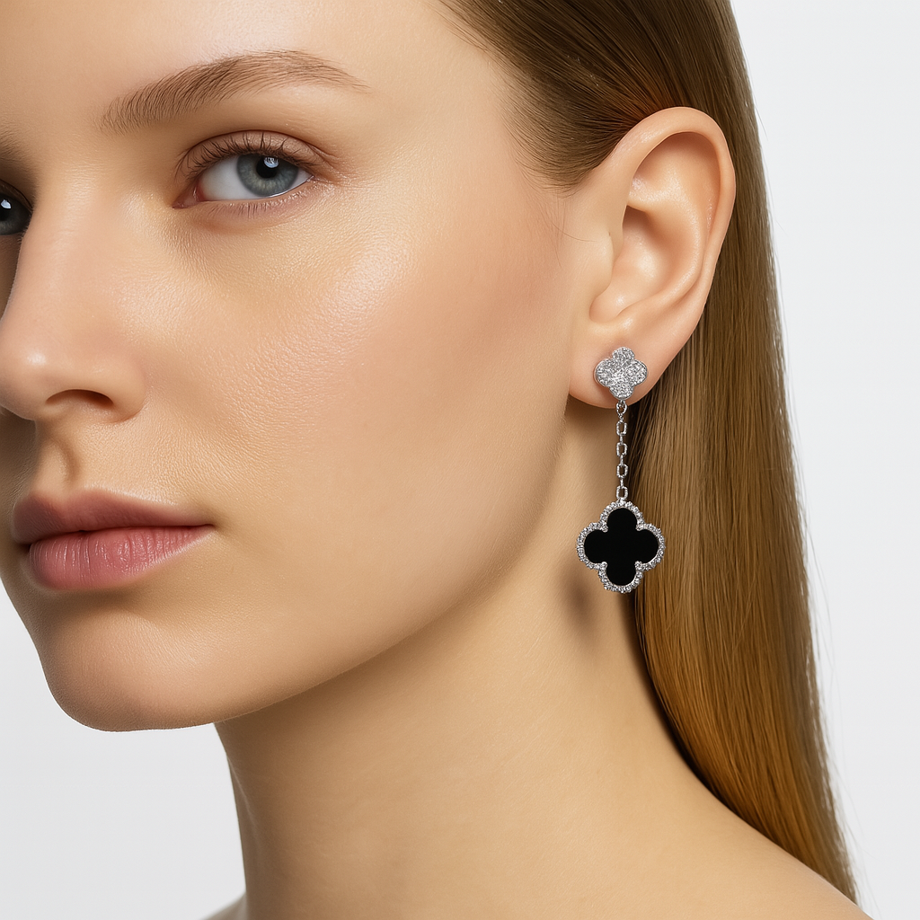 Arete inspirado Van Plata .925