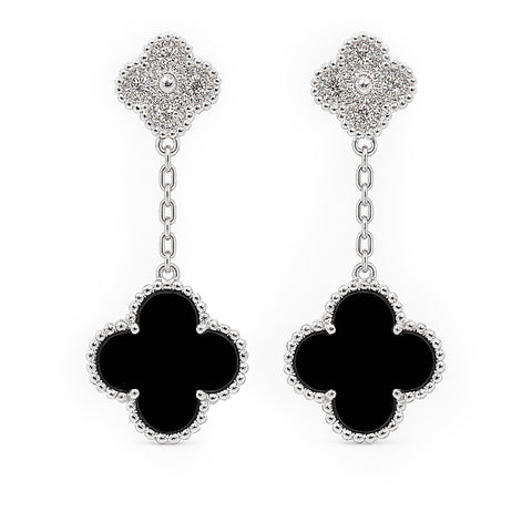 Arete inspirado Van Plata .925