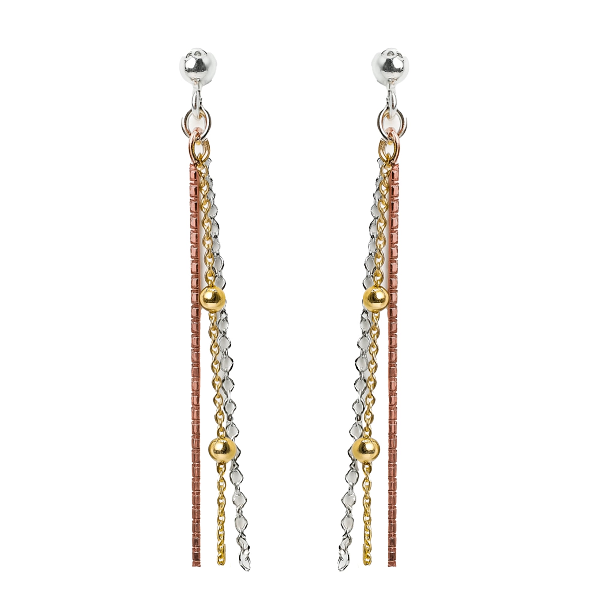 Arete largo Plata .925