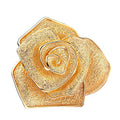 Charm Inspirado Pan 1:1 Rosa Dorada Grande, Plata .925