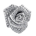 Charm Inspirado Pan 1:1 Rosa Plata Grande, Plata .925